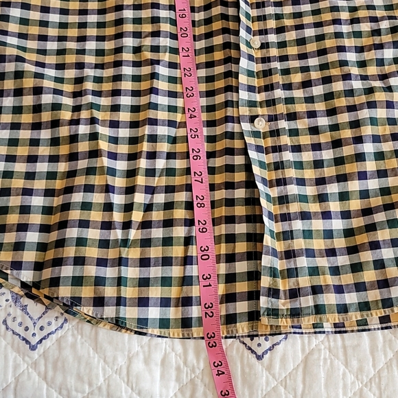 Falconable Button Down Sz L Sleeves Shortened - Picture 5 of 7